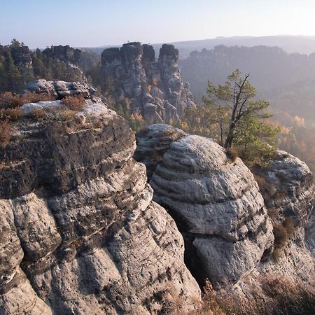 4-Bettzimmer Saechsische Schweiz Mittelndorf ภายนอก รูปภาพ